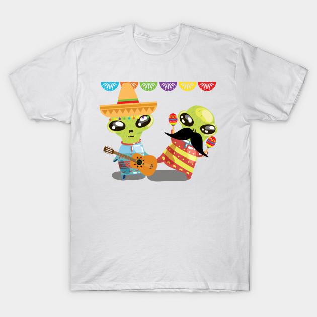 Alien Fiesta T-Shirt-TOZ